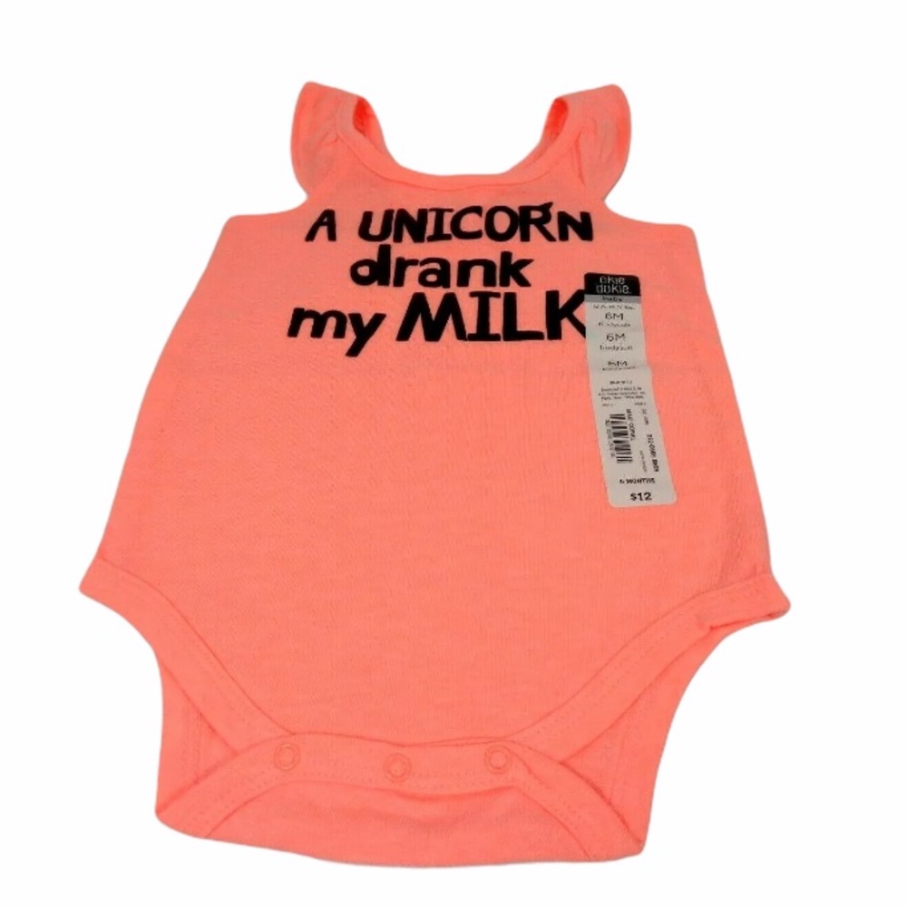 Okie Dokie Bodysuit Coral Size 6M